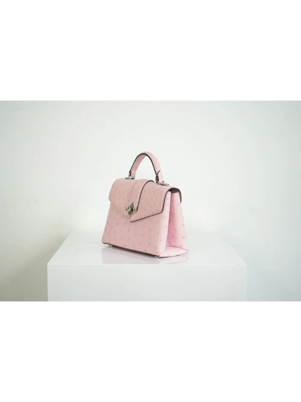 Louis Vuitton Mini Ostrich Rose De Vents ostrich skin